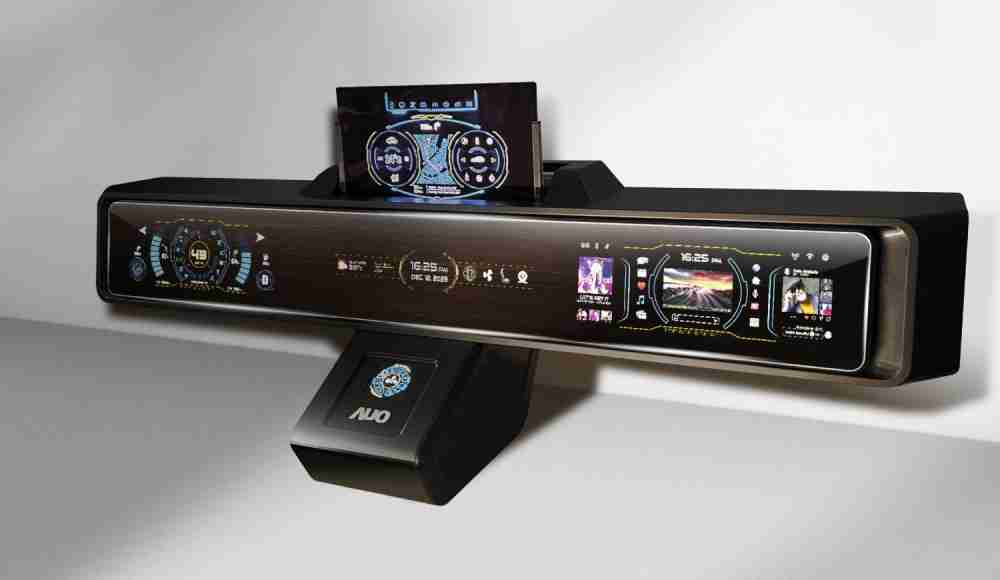 开云电子Micro LED沉浸式车舱显示方案结合 可卷式、、、、可伸缩的Micro LED应用并可呈现不同的质感纹路，，展现人性化设计