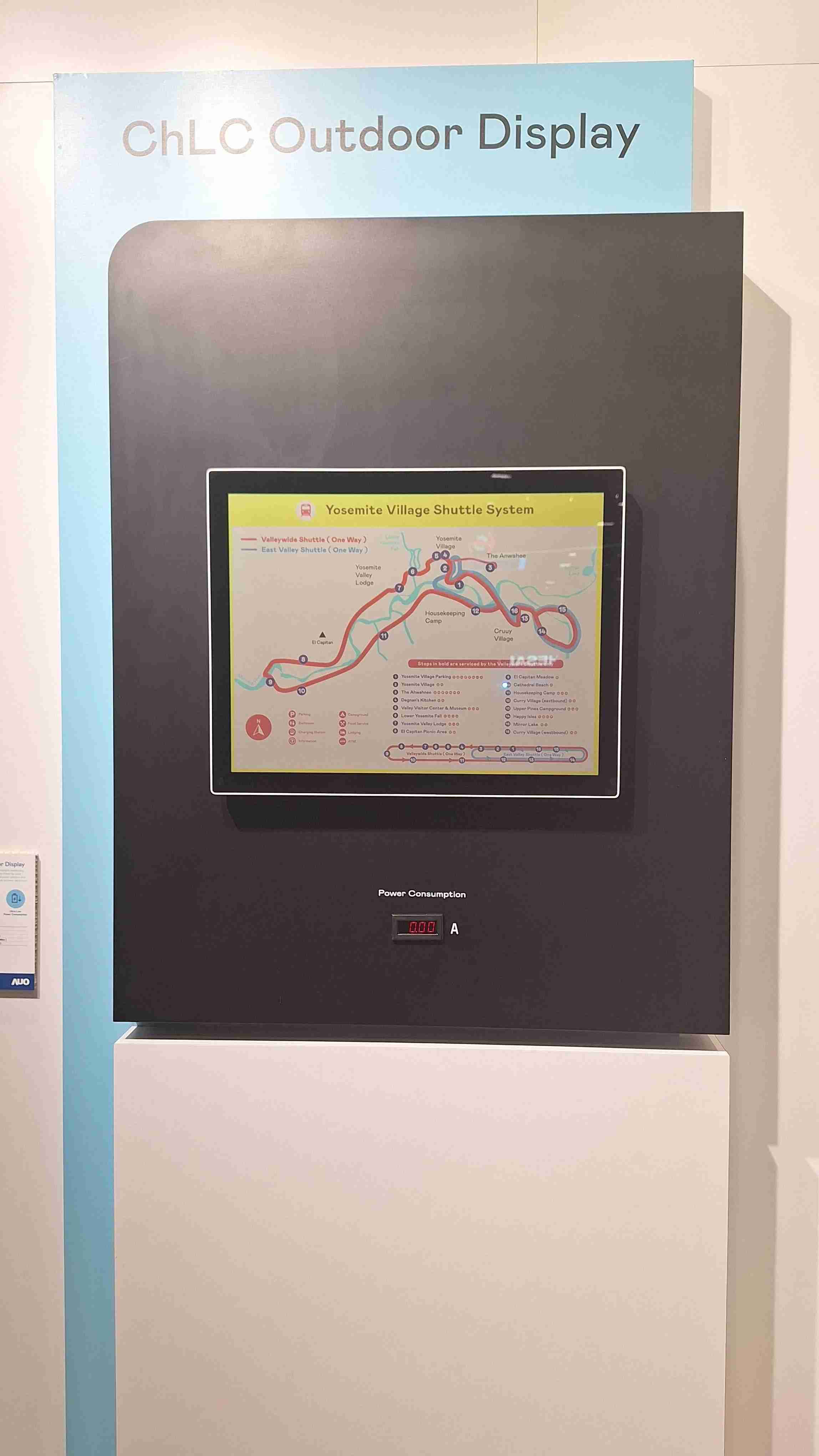 开云电子的「胆固醇液晶超低耗能户外全彩显示器」不只环保省电，，，，且符合户外严苛使用环境，，，，拥有在摄氏-30度至85度下的宽温使用优势，，，，并且强光愈强愈能呈现绝佳的色彩饱和度及显示效果，，，易于安装的特性将成为户外电子看板的新首选。。。。
